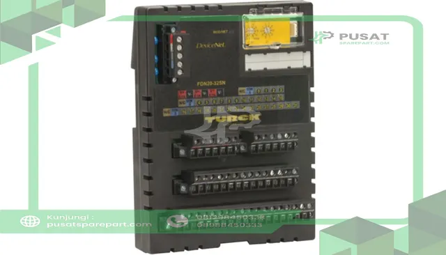 Turck FDN20-32SN Remote I/O Module, 32 PNP/NPN Input, Pin Rail Mount, 11-26 VDC, FDN20 Series
