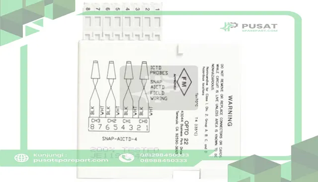 Opto 22 SNAP-AICTD Module,Input,Analog,-273 to +150,Sup-V 5VDC,150mA Cur-In,SNAP Series Series,2
