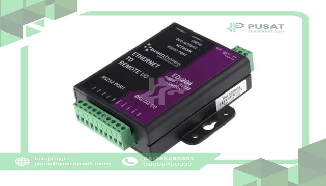 Brainboxes ED-204 I/O Module;Industrial;Ethernet To DIO, Ethernet 4 x DIO;Wall Mount; ED Series