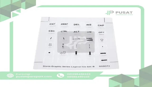 Storm Interface GSB0T203 Accessory;Keypad Tile Set B;Set of 30;Use with GSX Series Keypads