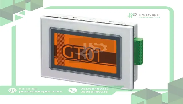 Panasonic Industrial Automation AIGT0032B1 Touchscreen Miniature Black RS422 5VDC GT01 Series