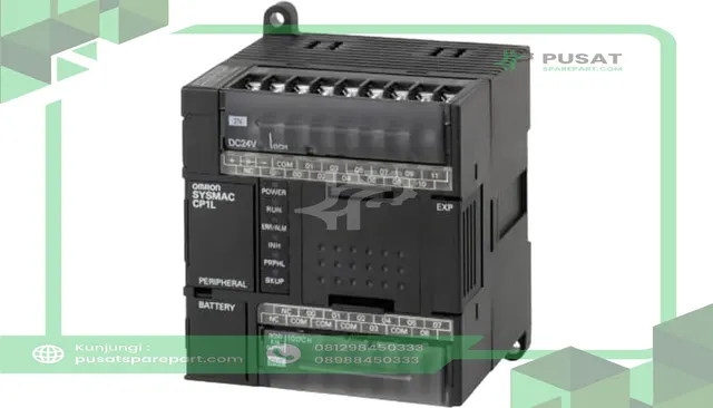 Omron Automation CP1L-L14DR-D PLC, 24 V DC Supply, 8 X 24 V DC Inputs, 6 X Relay Outputs 2 A
