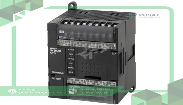 Omron Automation CP1L-L14DR-D PLC, 24 V DC Supply, 8 X 24 V DC Inputs, 6 X Relay Outputs 2 A - gambar 2