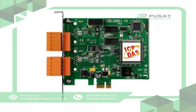 ICP PEX-CAN200I-T 2 Port Isolated Protection CAN Comm w/Screw Terminal, PCI Express Version