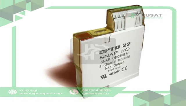 Opto 22 SNAP-ODC5RFM Module, SNAP 4-Ch Dry Contact Digital Output Module, Normally Open, FM Approved