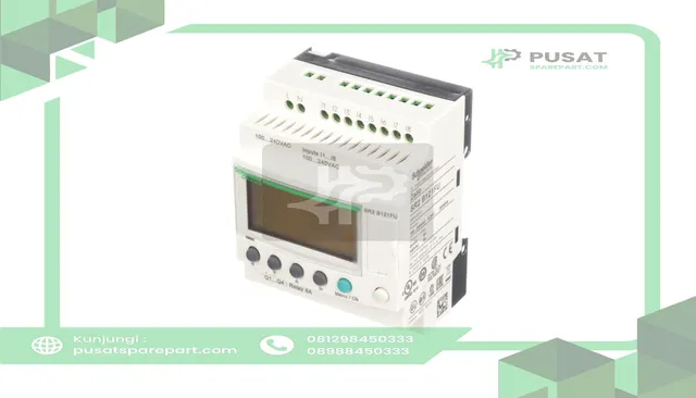 Telemecanique Sensors SR2PACKFU Smart Relay, Programmable, 100/240VAC, 12-Pin, 8VAC, 4, Zelio Logic SR2 Series - gambar 5