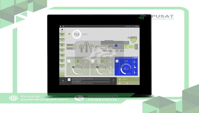 EXOR ETOP515G HMI 15" Touchscreen 64k Color 1024x768 Pixels 24VDC IP69K 500 Series