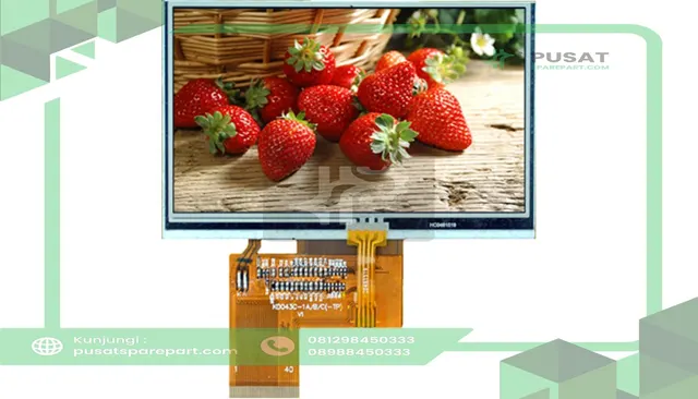 Focus Display Solutions E43RG34827LW2M300-R TFT Display; 4.3 inch; 480x272(105.4x67.15), 8/16/18/24 bit RGB interface