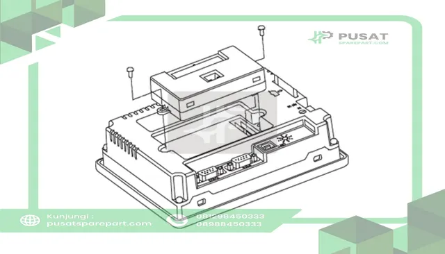 Eaton - Cutler Hammer HMIECENT Accessory, HMI 10/100 Ethernet Module, Modbustcp