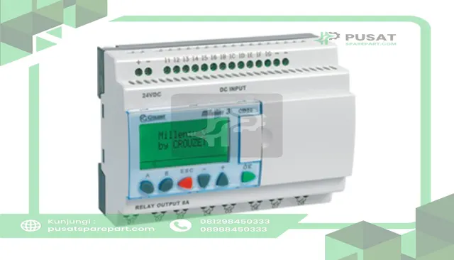 Crouzet 88970052 Smart Relay, Millenium 3, CD20 Controller, 24 VDC, 12 InputS, 8 static