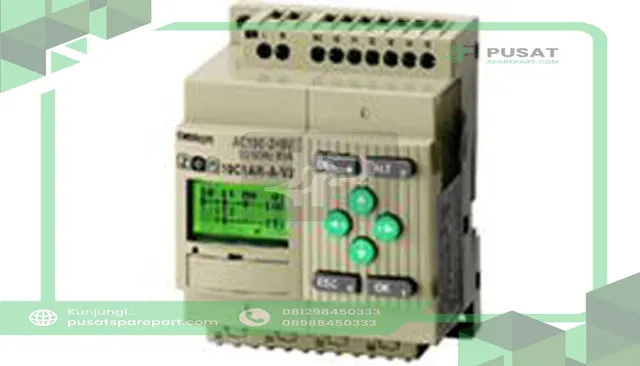 Omron Automation ZEN-10C2AR-A-V2 Controller, PLC, Sup-V 100-240AC, 0.15, 0.35mA, 6 Voltage In, 4 Relay Out, IP20