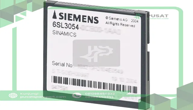 Siemens 6SL30540EJ011BA0 SINAMICS S120 CF card V4.8 performance