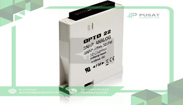 Opto 22 SNAP-AIMA-32-FM Module, SNAP 32-Ch -20mA to +20mA Analog Current Input Module-FM Approved