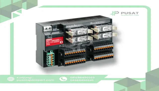 Omron Automation DST1-MRD08SL-1 I/O MODULE 4 DIGITAL 8 RELAY SS