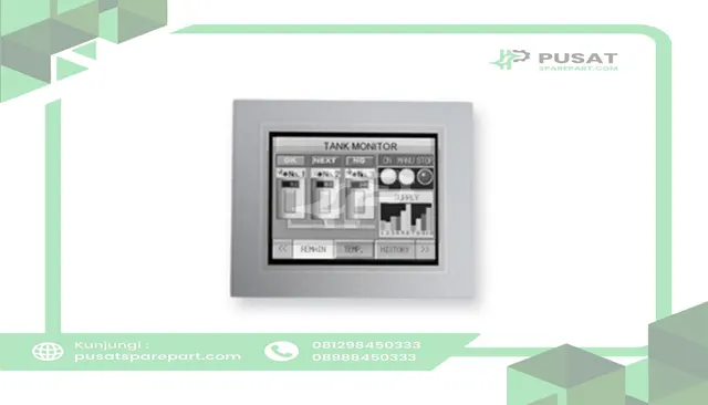 IDEC Corporation HG2G-5TN22TF-S HMI 5.7 TFT Mono (Silver Bezel)