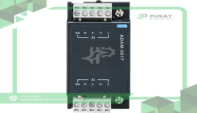 Advantech ADAM-3617-AE Industrial Automation, DAQ, I/O Devices, 4 channel, Analog Input Module