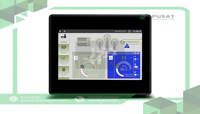 EXOR ETOP507MG HMI Touchscreen JMobilePCT Touchscreen7" TFT 16:9 800x480