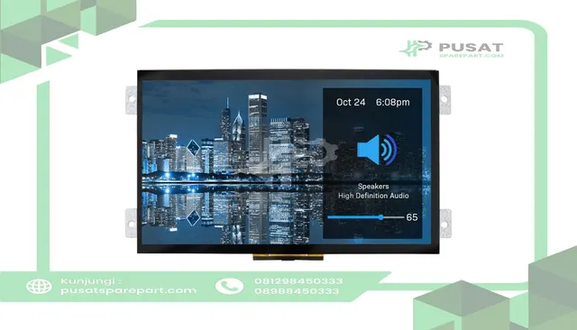 Newhaven Display International NHD-10.1-HDMI-A-RSXP-CTU Character Display Modules HDMI USB-HID Capacitative Touch 10.1 Diag 1024x600 - gambar 2