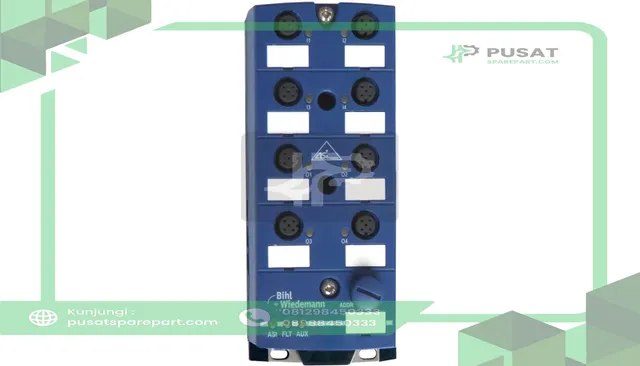 Bihl+Wiedemann BWU3686 AS-i Digital I/O Module, IP67, M12, 4I/4O