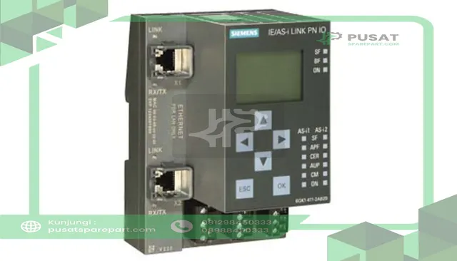 Siemens 6GK1411-2AB20 Data Stations, Ethernet, IE/AS Interface, RJ45, DIN Rail Mount 6GK Series