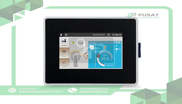 EXOR ETOP504B HMI 4.3" Touchscreen 64k Color 480x272 Pixels 24VDC IP66 500 Series