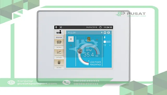 EXOR ETOP506W HMI 5.7" Touchscreen 64k Color 320x240 Pixels 24VDC IP66 500 Series