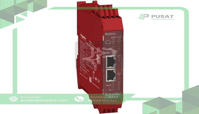 Schneider Electric XPSMCMEN0200SCG Speed monitoring 2 Sin/Cos encoder expansion module with spring term