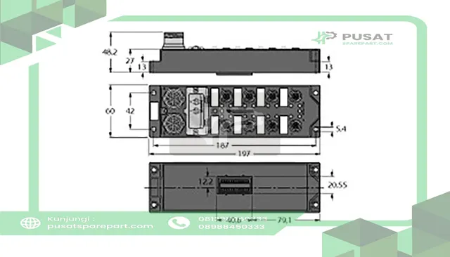 Turck FDNL-S1204H-0142 FDNL-S1204H-0142, F0142