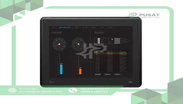 Beijer Electronics 640003305 Touch operator panel, 15" iX HMI, 1280x800, -10 to +60C, IP65, Marine, UL