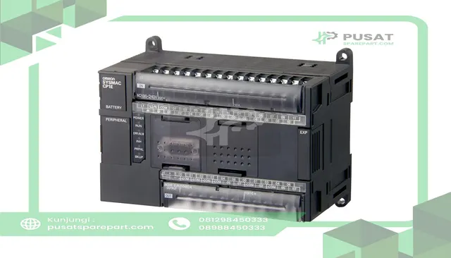 Omron Automation CP1E-N40DT1-A 24In,16PNP AC PS RS232