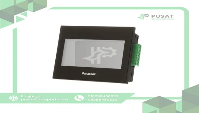 Panasonic Industrial Automation AIG02GQ22D HMI Touchscreen 3.8in Monochrome 240 x 96 Pixels 24VDC GT02G Series - gambar 2