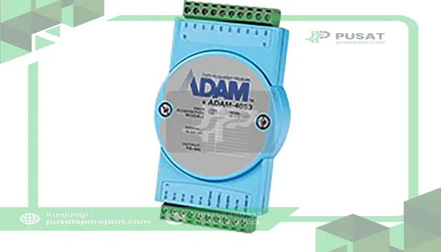 Advantech ADAM-4053-AE Remote I/O, 16 Ch Digital, ASCII Protocol, 10-30 VDC, RS-485, ADAM-4000 Series