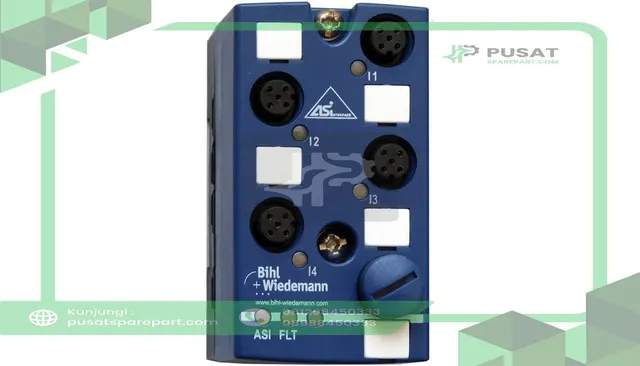 Bihl+Wiedemann BWU3556 AS-i Digital Input Module, IP67, M12, 4I