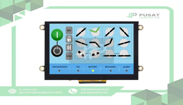 Newhaven Display International NHD-5.0-800480FT-CSXP-CTP Display, 5.0 IN. diagonal, IPS, EVE2, 800x480 Resolution,TFT with CapTouch Pane