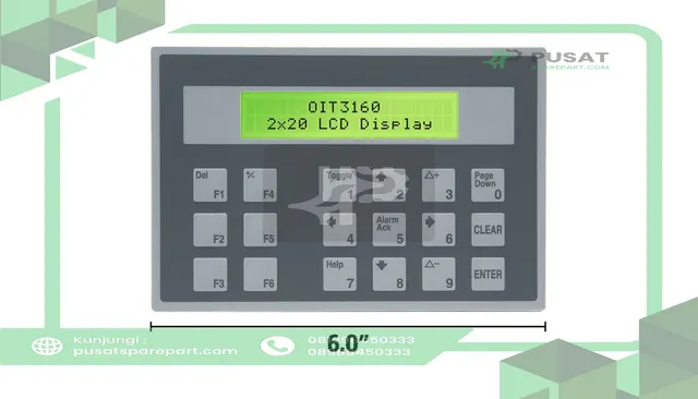 Maple Systems OIT3160-B00 Terminal OIT3160B W/2X20 BL LCD