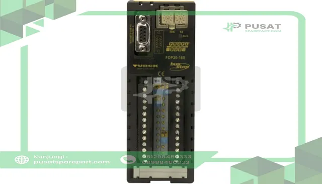 Turck FDN20-16S Remote I/O Input Module, Termnial Block Mt, 16 Pt, DeviceNet, IP20, FDN20 Series