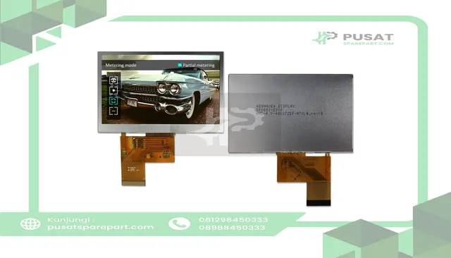 Newhaven Display International NHD-4.3-480272EF-ATXL# TFT LCD Display, 4.3 in, 480x272, LED Driver, No Touch, TFT Displays Series