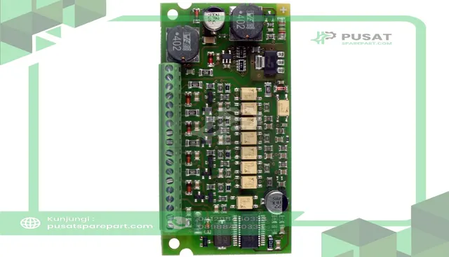 Bihl+Wiedemann BWR1789 AS-i PCB Module, 73 mm x 37,5 mm, 4I/4O, screw terminals, coated