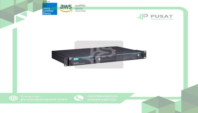 Moxa DA-681C-KL1-HH-T x86 1U Intel Celeron 3965U,dual power 100 to 240 VAC/VDC,-40 to 70C temp,w/o RA