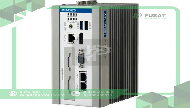 Advantech UNO-1372G-E3AE (CONFIGURED) COMPUTER SYSTEM, Atom QC 1.91GHz, 4GB DDR, iDoor, 3LAN, 2COM
