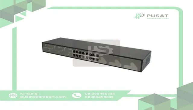 Quest Technology / RS PRO NAP-3016 16 Port 10/100 Base TX Fast Ethernet
