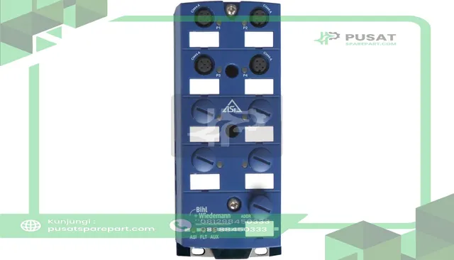 Bihl+Wiedemann BWU2853 AS-i Digital I/O Module, IP67, M12, 4 IO-Link ports/4I/4 IO-Link ports