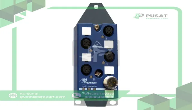 Bihl+Wiedemann BWU3077 AS-i Digital Input Module, IP67, M12, 4I