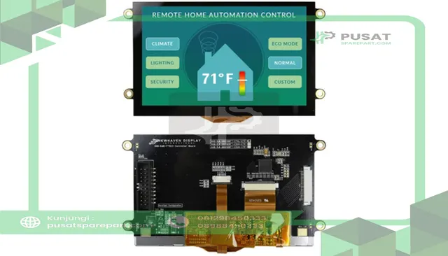 Newhaven Display International NHD-5.0-800480FT-CTXL-CTP HDMI TFT Module, 5in, Sunlight Readable, Premium, Touch, EVE2 Series