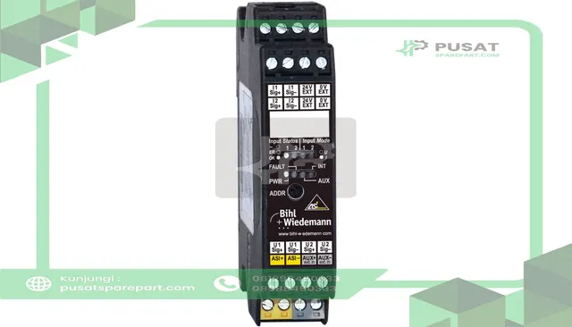 Bihl+Wiedemann BWU1726 AS-i Analog Input Module, IP20, 2AI 4-20mA Or 0-10V