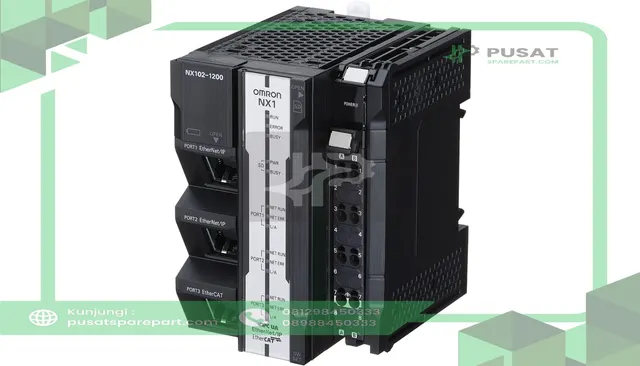 Omron Automation NX102-1220 Controller, DB Connect, 12 Axis, 8 Motion, 4 Position, DIN, NXJQ1, NX102 Series