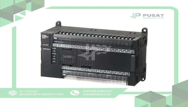 Omron Automation CP1E-N60DR-D PLC, CPU unit, 36 In, 24 out(relay), 24VDC, RS-232C, USB, RS-485, 8k words