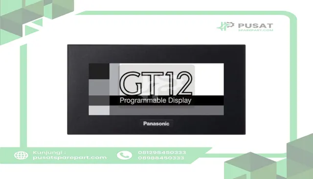 Panasonic Industrial Automation AIG12MQ12D HMI Touchscreen 4.6in Monochrome 320 x 120 Pixels 24VDC GT12M Series