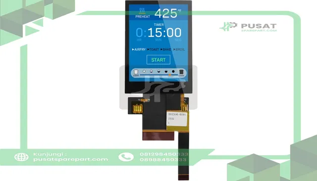 Newhaven Display International NHD-2.4-240320AF-CTXP-CTP Display, 2.4inch IPS TFT WITH CAP TOUCH, 42.8 x 59.9 x 4.13mm