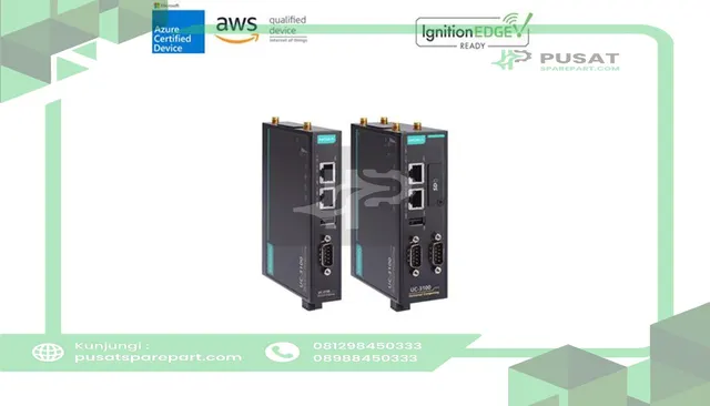 Moxa UC-3111-T-EU-LX-NW Arm-based wireless-IPC, 2 serial,2 LAN ports, CAT1 LTE Europe, w/o WiFi, BLE